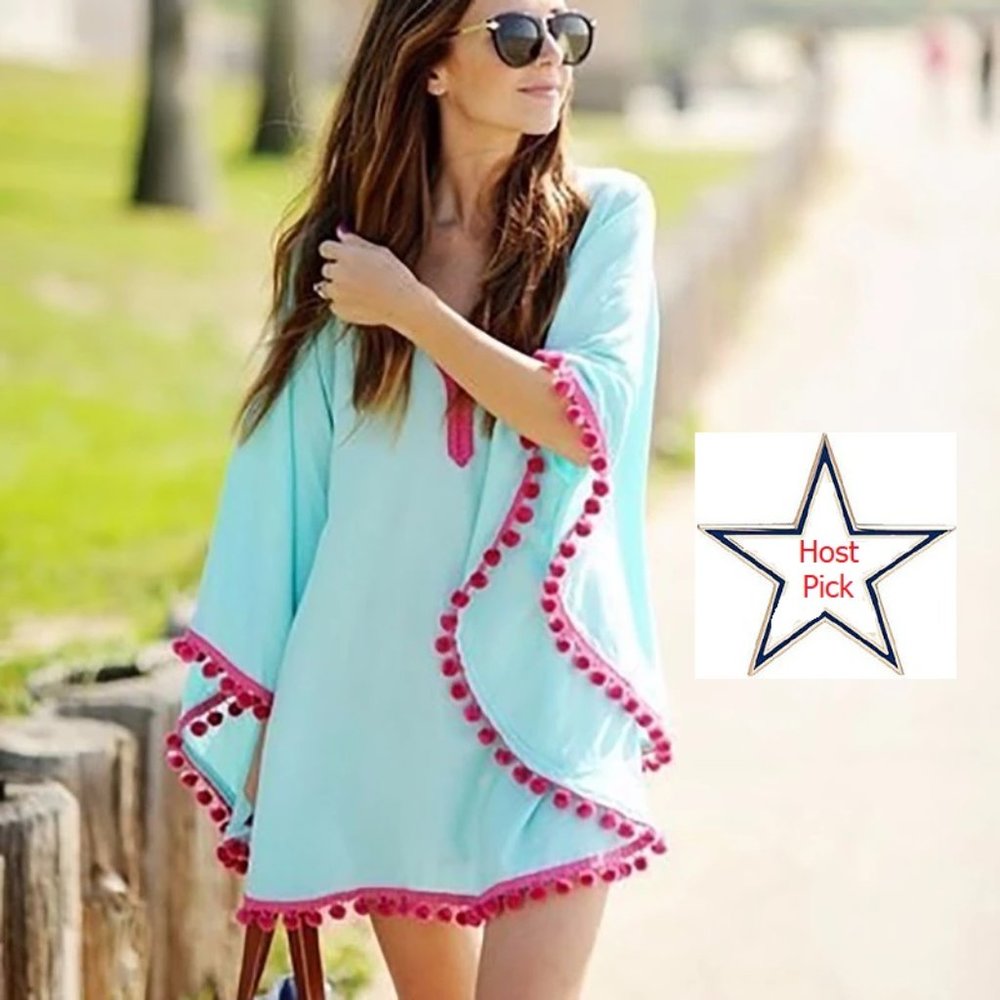 Sexy Short Beach dress Beach Cover up Chiffon